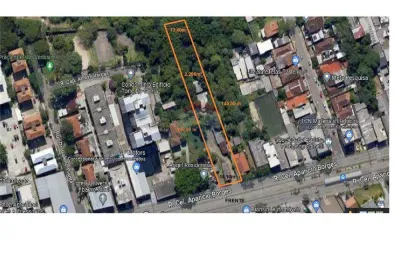 Terreno à venda na Rua Coronel Aparício Borges, 1100, Glória, Porto Alegre