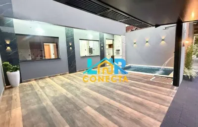 Casa com 3 dormitórios à venda, 80 m² por r$ 860.000,00 - vilamar - praia grande/sp