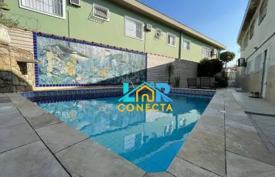 Casa com 4 dormitórios à venda, 150 m² por r$ 1.100.000,00 - macuco - santos/sp