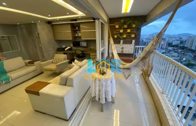 Apartamento com 2 dormitórios à venda, 96 m² por r$ 954.000,00 - encruzilhada - santos/sp