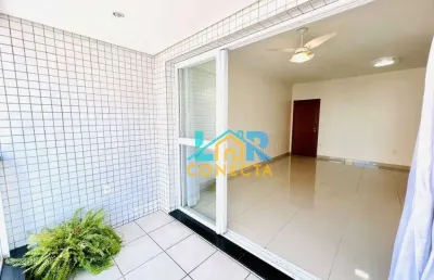 Apartamento com 3 dormitórios para alugar, 115 m² por r$ 7.200,00/mês - embaré - santos/sp