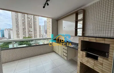 Apartamento com 3 dormitórios à venda, 122 m² por r$ 985.000,00 - boqueirão - praia grande/sp