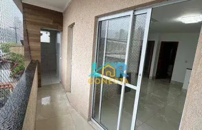 Casa com 2 dormitórios para alugar, 55 m² por r$ 2.750,00/mês - canto do forte - praia grande/sp