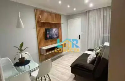 Apartamento com 2 dormitórios à venda, 50 m² por r$ 297.000,00 - canto do forte - praia grande/sp