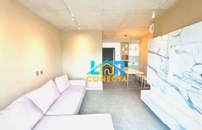 Apartamento com 2 dormitórios para alugar, 74 m² por r$ 6.500,00/mês - embaré - santos/sp
