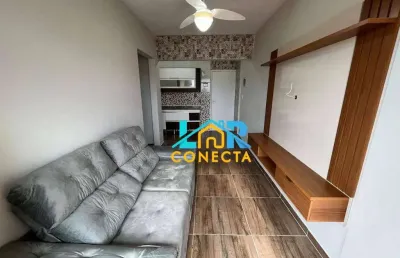 Apartamento com 1 dormitório à venda, 36 m² por r$ 325.000,00 - maracanã - praia grande/sp