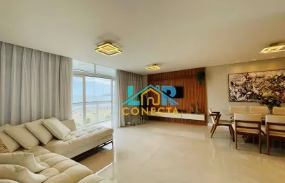 Apartamento com 3 dormitórios, 147 m² - venda por r$ 2.500.000,00 ou aluguel por r$ 18.166,67/mês - gonzaga - santos/sp