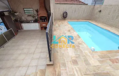 Casa com 4 dormitórios à venda, 337 m² por r$ 1.850.000,00 - embaré - santos/sp