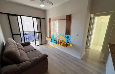 Apartamento com 1 dormitório à venda, 42 m² por r$ 295.000,00 - vila caiçara - praia grande/sp