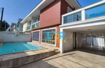 Sobrado com 3 dormitórios à venda, 200 m² por r$ 2.499.000,00 - ponta da praia - santos/sp
