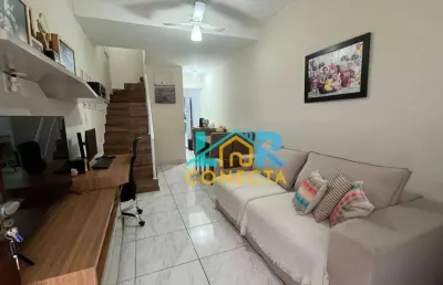 Sobrado com 2 dormitórios à venda, 62 m² por r$ 424.000,00 - vila guilhermina - praia grande/sp