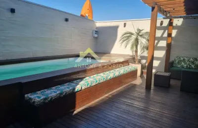 Sobradão com piscina e salão de festas gourmet à venda - excelente localização, jardim vila galvão,