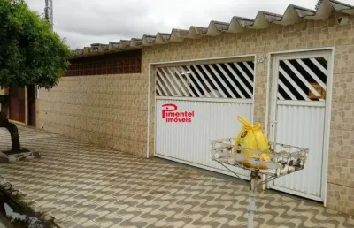 Casa isolada 2 dormitórios p/ venda na v. mirim em praia grande