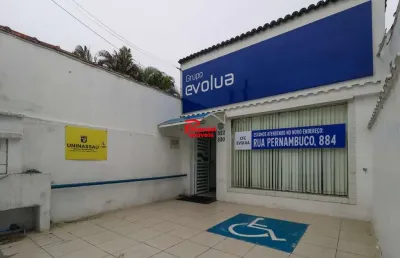 Casa com 07 salas, disponível para locação comercial no boqueirão praia grande-sp