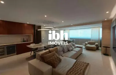 Apartamento mobiliado para alugar com 143m², 3 quartos, 3 suítes, 3 vagas de garagem no vila da serra.