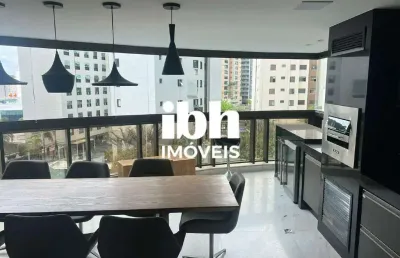 Apartamento à venda mobiliado com 280,00m², 4 quartos, 3 suítes, 5 banheiros, 5 vagas de garagem no belvedere.