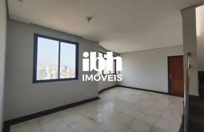 Cobertura duplex para locação com 4 quartos, 1 suite e 3 vagas de garagem no bairro serra