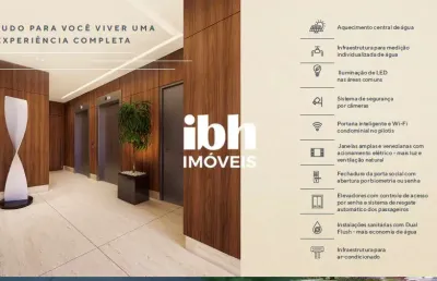 Apartamento à venda pronto para morar com 64,18m, 1 quarto, 1 suíte, 2 vagas de garagem no funcionários.