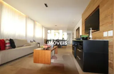 Apartamento mobiliado para alugar com 172m², 4 quartos, 4 banheiros, 2 suítes, 4 vagas no santa lucia.