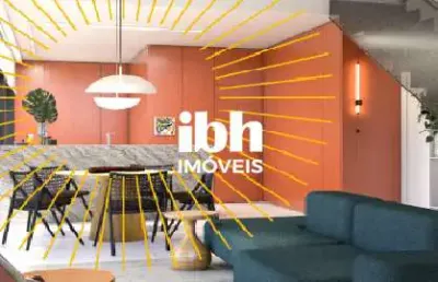 Apartamento loft á venda com 91,12m² 1 vaga de garagem no santa lúcia