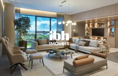 Apartamento à venda, 4 quartos, 2 suítes, 3 vagas, vila da serra - nova lima/mg