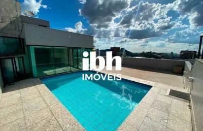Cobertura para alugar com 357m², 4 quartos, 4 banheiros, 3 suítes, 4 vagas de garagem no belvedere.