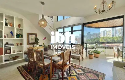 Cobertura duplex à venda com 235 m², 3 quartos, 2 suíte, 3 vagas no sion.