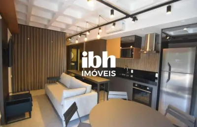 Apartamento mobiliado à venda, com 62m² 1 quarto com área privativa na savassi