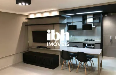 Apartamento à venda, 1 quarto, 1 suíte, 1 vaga, vila da serra - nova lima/mg