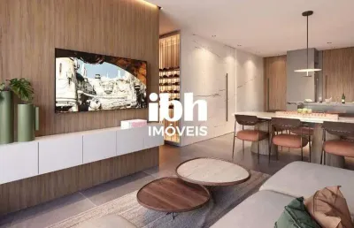 Apartamento à venda, 2 quartos, 2 suítes, 2 vagas, serra - belo horizonte/mg
