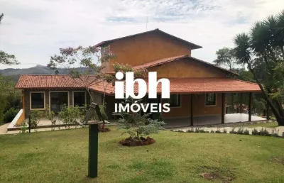 Casa em condomínio fechado com 4 quartos à venda na Alameda dos Jacarandás, Estância Estoril I, Nova Lima