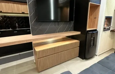 Apartamento à venda – mobiliado, automatizado e com estrutura completa