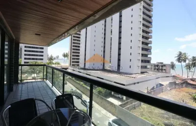 Apto 147m em piedade, amplo e arejado com vista mar e a 60m da praia