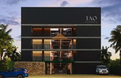 Cobertura duplex  com deck privativo - tao garden - seu pé na areia em um verdadeiro paraíso ecológico!