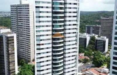 Edf. alameda imperial, 172m², 4 quartos, 3 suítes, sala para 3 ambientes, móveis fixos, 3 vagas de garagem e lazer completo