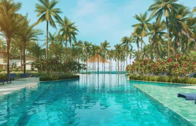 Casas de luxo no beach class manguinhos – 230 m² com 5 suítes | casa pé na areia e vista para os arrecifes