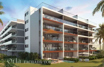 Apartamento 2 quartos térreo com piscina privativa no orla resort na praia dos carneiros – 102m² | viva com liberdade e sofisticação
