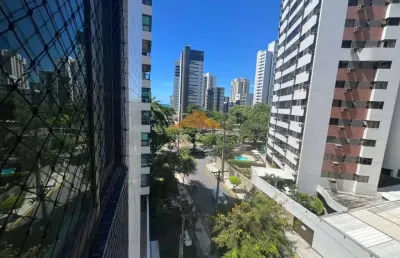 Apartamento em boa viagem,60m,varanda,2 suítes, lazer, próximo a praia