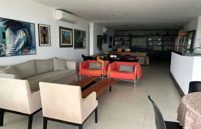 Apartamento com 4 quartos para alugar na avenida luiz boiteux piazza, cachoeira do bom jesus, florianópolis, 257 m2 por r$ 14.000