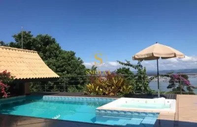 Casa em condomínio fechado com 4 quartos à venda na rua margot ganzo araújo, centro, florianópolis, 410 m2 por r$ 3.200.000