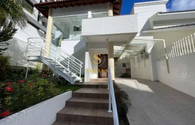 Casa em condomínio fechado com 3 quartos para alugar na rua ângelo la porta, centro, florianópolis, 290 m2 por r$ 15.000