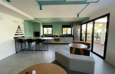 Kitnet / stúdio à venda na rua nilo cordeiro dutra, carvoeira, florianópolis, 30 m2 por r$ 464.000