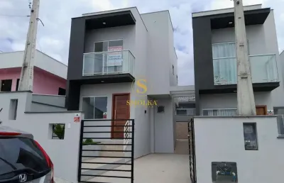 Casa em condomínio fechado com 2 quartos à venda na rua elvira ruschel fett, potecas, são josé, 89 m2 por r$ 460.000