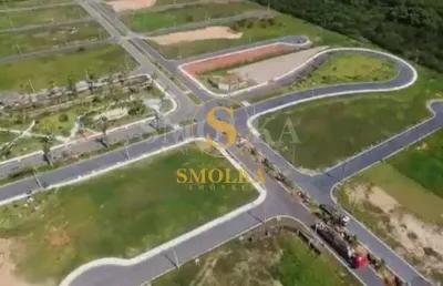 Terreno em condomínio fechado à venda na estrada dom joão becker, vargem grande, florianópolis, 450 m2 por r$ 491.000