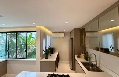 Apartamento com 2 quartos à venda na rua das tainhotas, jurerê, florianópolis, 72 m2 por r$ 1.383.000