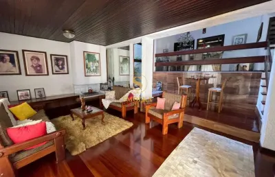 Casa em condomínio fechado com 5 quartos à venda na rua mário cândido da silva, itaguaçu, florianópolis, 280 m2 por r$ 2.999.000