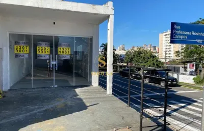 Sala comercial com 1 sala para alugar na rua professora rosinha campos, abraão, florianópolis, 55 m2 por r$ 3.000
