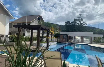 Casa em condomínio fechado com 3 quartos à venda na rua sagrado coração de jesus, morro das pedras, florianópolis, 101 m2 por r$ 1.360.000