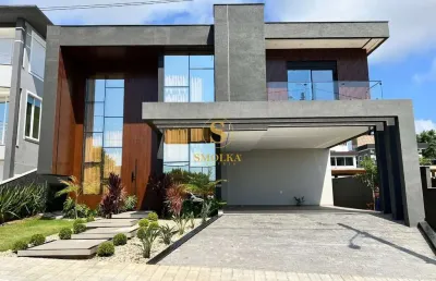 Casa em condomínio fechado com 3 quartos à venda na rodovia joão gualberto soares, ingleses do rio vermelho, florianópolis, 340 m2 por r$ 3.000.000