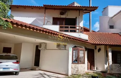 Casa em condomínio fechado com 3 quartos à venda na rua jornalista eugênio lapagesse, córrego grande, florianópolis, 289 m2 por r$ 2.500.000